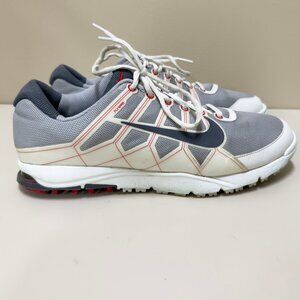 Men's Nike Air Range WP II Flywire Grey/White Golf Shoes 533093-003 Size 11.5